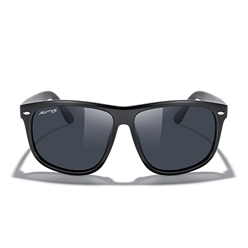 MERRY'S Men's Oversized Square Polarized Sunglasses for Driving Fishing Golfing UV400 Protection S8147