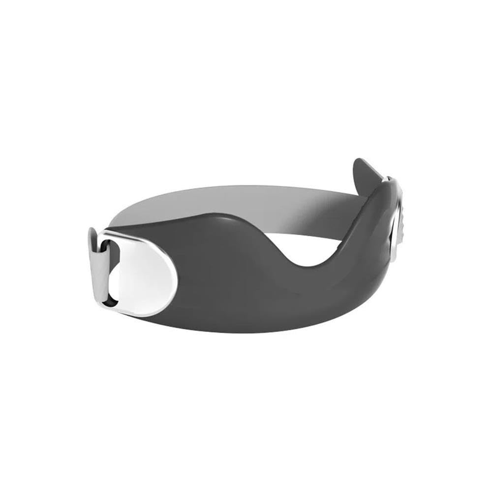 Supporto for ginocchio in silicone regolabile con cinturino for ginocchio rotuleo da 2 pacchi for adulti(Black)