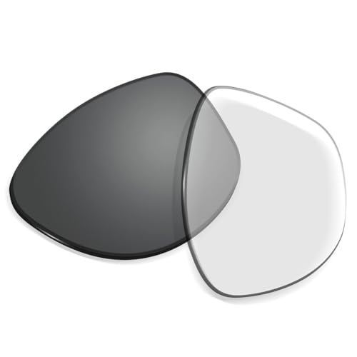 Image of 1.6MM Transition Replacement Lenses Compatible with Ray-Ban Meta Skyler RW4010 /RW4014 52mm Smart Glasses, Scratch-Proof