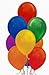 Produktbild Carpeta® 50 Luftballons in bunt-sortierten Farben mit 75/85 cm Umfang // Helium geeignet // Geburtstag Party Fete Kindergeburtstag Feier Deko