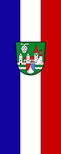 Drapeau Kinding M vertical de 300x120cm pour mât extérieur