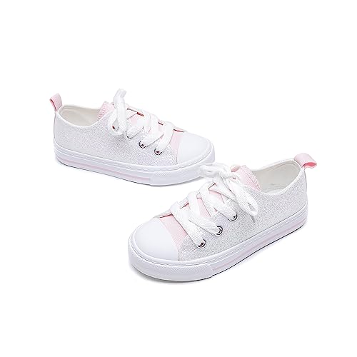 Komfyea Boys and Girls Soft Sole Toddler Little Kids Sneaker Shoes2