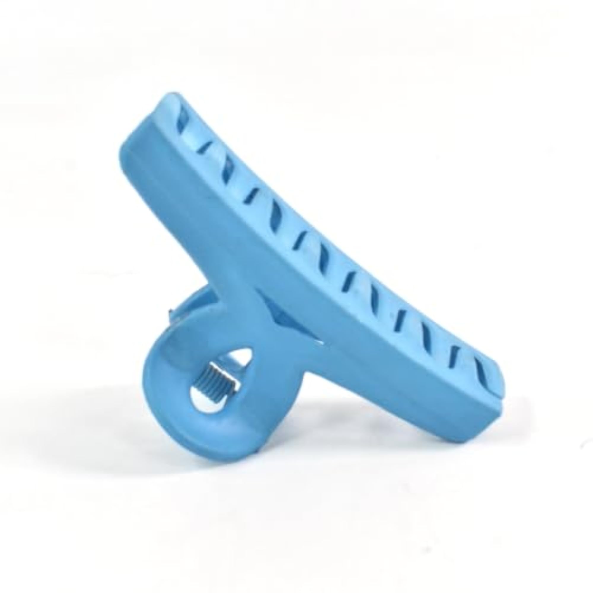 Matte Plastic Hair Barrette Clamp, Simple Design