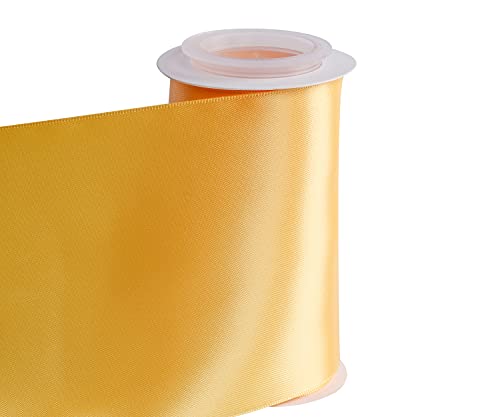 Joycrosso 100mm Double Faced Satin Ribbon 4.5 Meters-Roll Set for Chair Sash Gift Wrapping Party Favor Home Decoration Craft Supplies - Image 2