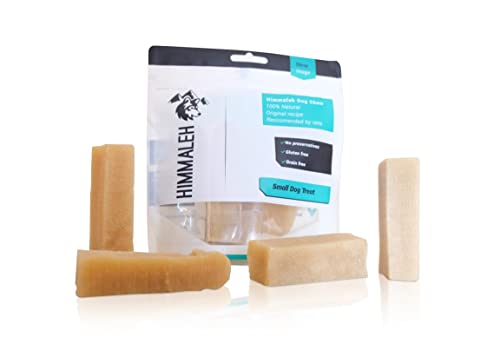 Himmaleh Yak Chews for Dogs, Dog chews for dogs small and puppies (pack of 4), Protein Rich Dog Chews Long Lasting Natural