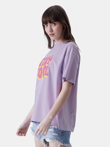 Image of The Souled Store Official Looney Tunes: Stay Cool Women Oversized T-Shirts