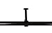 Meriville 1-Inch Diameter Bay Window Curtain Rod Set for Bayview Windows, Oil-Rubbed Bronze