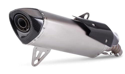 Silencieux d'échappement moto tube intermédiaire carbone pour BMW C400X