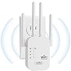 Extensores WiFi 2026 Amplificador de señal para el hogar de largo alcance hasta 9800 pies cuadrados y 40 dispositivos, extensor de señal WiFi, amplificador de Internet, extensor WiFi de largo alcance
