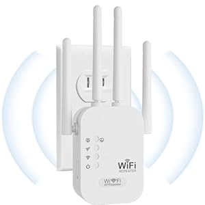 Extensores WiFi 2026 Amplificador de señal para el hogar de largo alcance hasta 9800 pies cuadrados y 40 dispositivos, extensor de señal WiFi, amplificador de Internet, extensor WiFi de largo alcance
