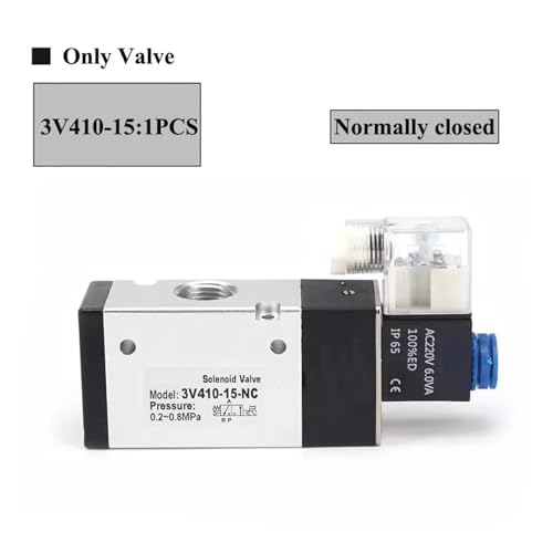 Électrovanne pneumatique 3/2 normalement fermée ouverte commutation rapide - 3