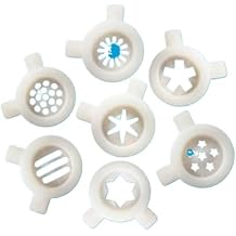 Inner Diameter 37mm/Outer Diameter 41mm Ice Cream Machine Cone Machine Flower Mouth Magic Head Modeling Cap