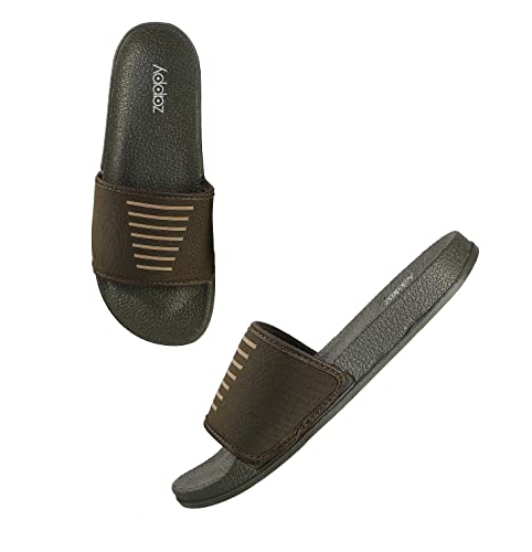 Image of ZAPPY Men's and Boy's Comfortable Flexible Super Soft Strap Slides Flip-Flop Slippers