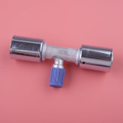 Conectores rectos Beadlock AC para crimpear, #10, puerto de baja presión R134a, modelo BL6103 miniatura 2
