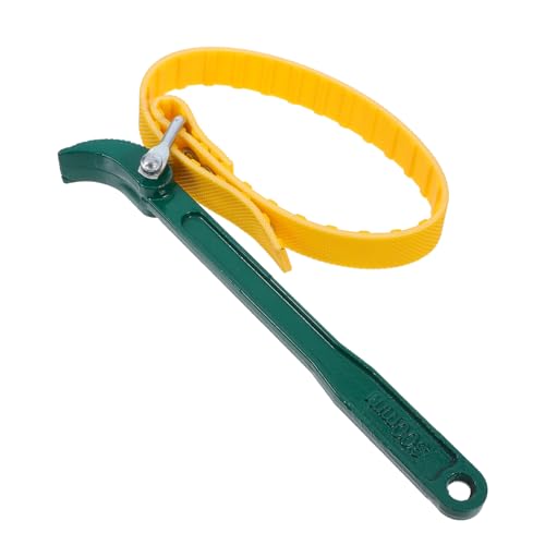 OSOLADY Adjustable Strap Wrench for Oil Filter Jar Opening Versatile Slip Belt Tool for Plumbing Water Filters and Professional Mechanics