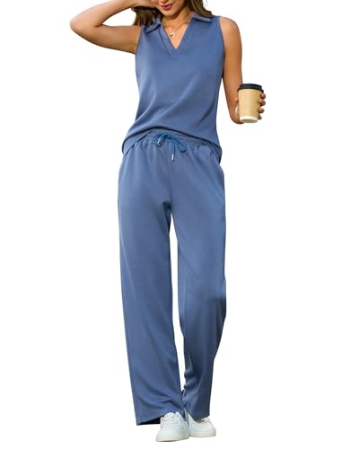 difficort 2 Piece Sets for Women Summer Vacation Travel Outfits M...