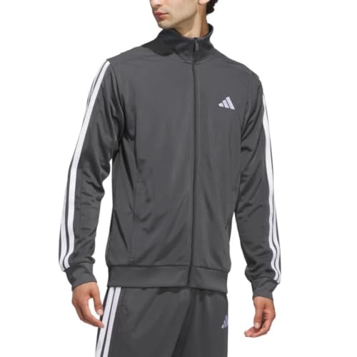 Image of adidas Men's Essentials Warm-up 3-stripes Track Top