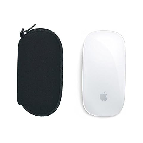 Wommty 2 Pack Neorpene Carrying Case Bag Dust Covers for Apple Magic Mouse (I and II 2nd Gen) Cover