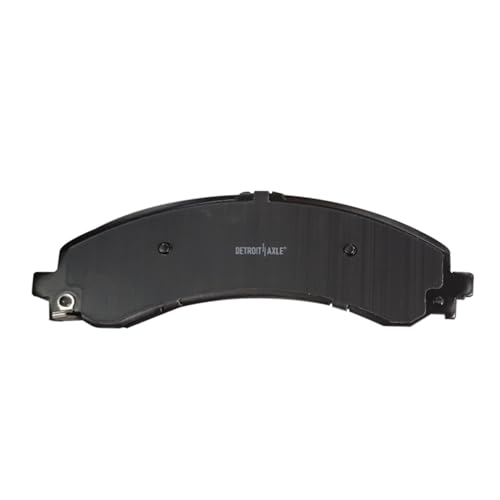 Image of Detroit Axle - Rear Brake Pads for 2020-2026 Chevrolet GMC Silverado Sierra 2500 HD 3500 HD, Ceramic Brake Pads with Hardware 2021 2022 2023 2024 2025 Replacement