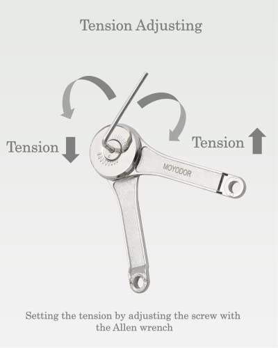 QBOSO Heavy Duty Lid Stay Hinges Folding Lid Support Hinge,Perfect for Cabinet,Closet,Wardrobe or Toybox 110 Degree (Heavy Duty Style 1 Pair)