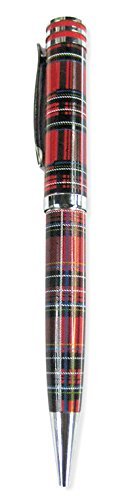 Scottish Royal Stewart Red Tartan Slim Ballpoint