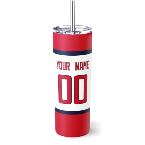 Image of ANTKING Washington Tumbler 20oz Travel Mug Custom Name Number Gifts | Stainless Steel Insulated Coffee Cup for Men Women