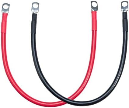ECO-WORTHY 5AWG Battery Cable with 5/16'' (M8) Lug Terminals
