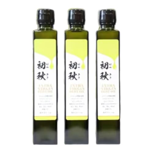 エキストラバージンオリーブオイル 初秋 200ml 3本セット 果物 サラダ お肉 アイス ヨーグルト