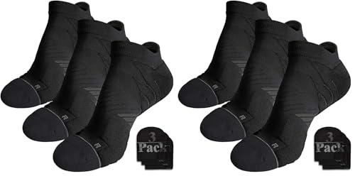 Image of Hylaea No Show Running Athletic Anti-Blister Wicking Coolmax Socks, Seamless Anti-odor