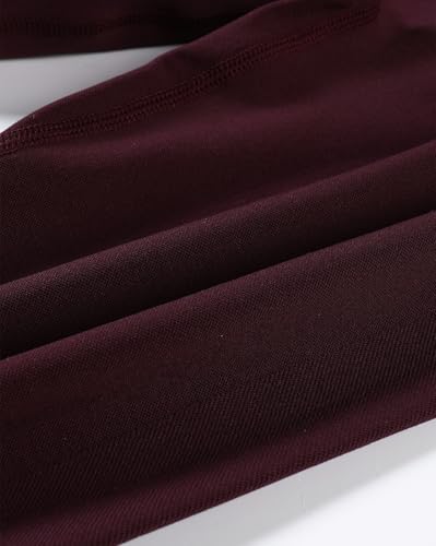 Image of AUROLA Influence Workout Leggings for Women, Seamless Compression Tummy Control Leggings Mid Rise Yoga Pants
