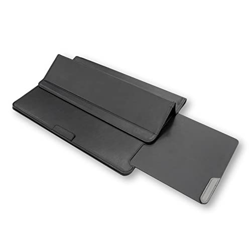 ONSURU マウスパッド搭載 PCケース ブラック PCバッグ 保護ケース ノートパソコン スリーブ パソコンカバー PCスタンド ひざ上テーブル インナーケース タブレット ラップトップ 13.3インチ対応 リモートワーク テレワーク モバイルワーク オンスル 正規品