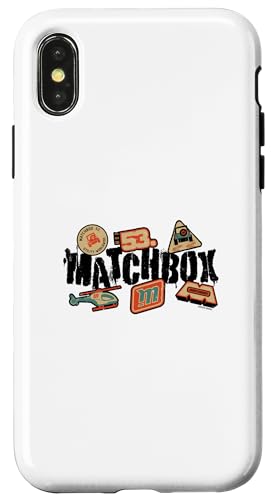 Matchbox - 53 - �O�����W�t�F�C�N�X�e�b�J�[ �X�}�z�P�[�X iPhone X/XS �p