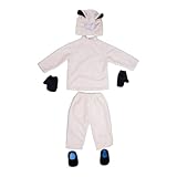【Matière confortable】Le costume d'animal de la ferme pour enfants est fabriqué en fibre de polyester douce pour assurer confort et liberté de mouvement.