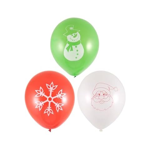 Henbrandt Christmas Balloons in Assorted Designs Cover