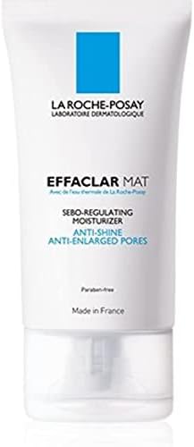 LA ROCHE-POSAY EFFACLAR MAT 40ml , Sebo-regulating moisturiser. Anti-shine, anti-enlarged pores. Reduce pores and sebum flow. And keep skin matt. Product of France