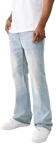 True Religion Men's Joey Super T Flap Twisted Seam 1/2
