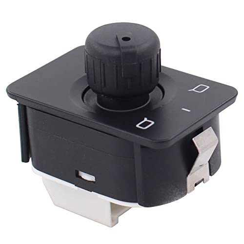 Seitenspiegelschalter Bedienknopf Taste Seitenspiegel Schalter Außenspiegel Steuerschalter Rückspiegel Steuerdrehknopf Einstellschalter Spiegelschalter Knopf Spiegel Einstellknopf für A3 8L A6 4B C5