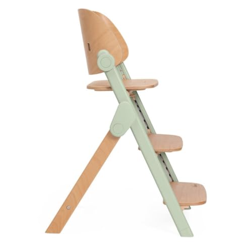 Chaise haute MERAVIGLIA olive pour simplifier le nettoyage des repas - 6