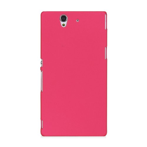 Gadgetsevil Ultra Thin Plastic Matte Hard Case For Sony Xperia Z C6603 (Red)