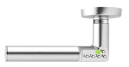ASSA ABLOY digitaler Türbeschlag Code Handle DIN Links - Zimmertürbeschlag mit PIN-Code - Silber