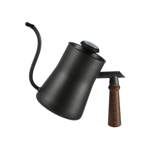 Tetera de acero inoxidable de 550 ml para servir café sin salpicaduras ni quemaduras 2
