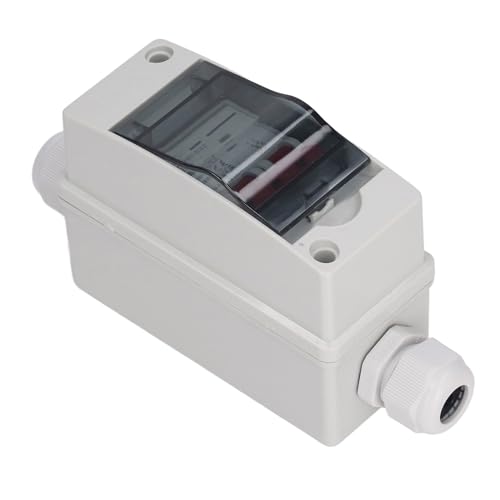 Tosuny Interruptor Aislador de CC Solar Fotovoltaico, Aislador Confiable para Sistemas Fotovoltaicos, Función de Comunicación Remota para una Vida útil Más Larga, Adecuado para Cable de 4-6 Mm, (40A)