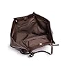 ILESTDG Sac à Main de Cours en Cuir Élégant Grande Capacité pour Femme, Sac Tote Bandoulière Luxe pour Travail Université (Café) #3