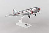 Skymarks Daron American Airlines DC-3 Airplane Model with Gear Flagship Tulsa 1/80 Scale (SKR539)