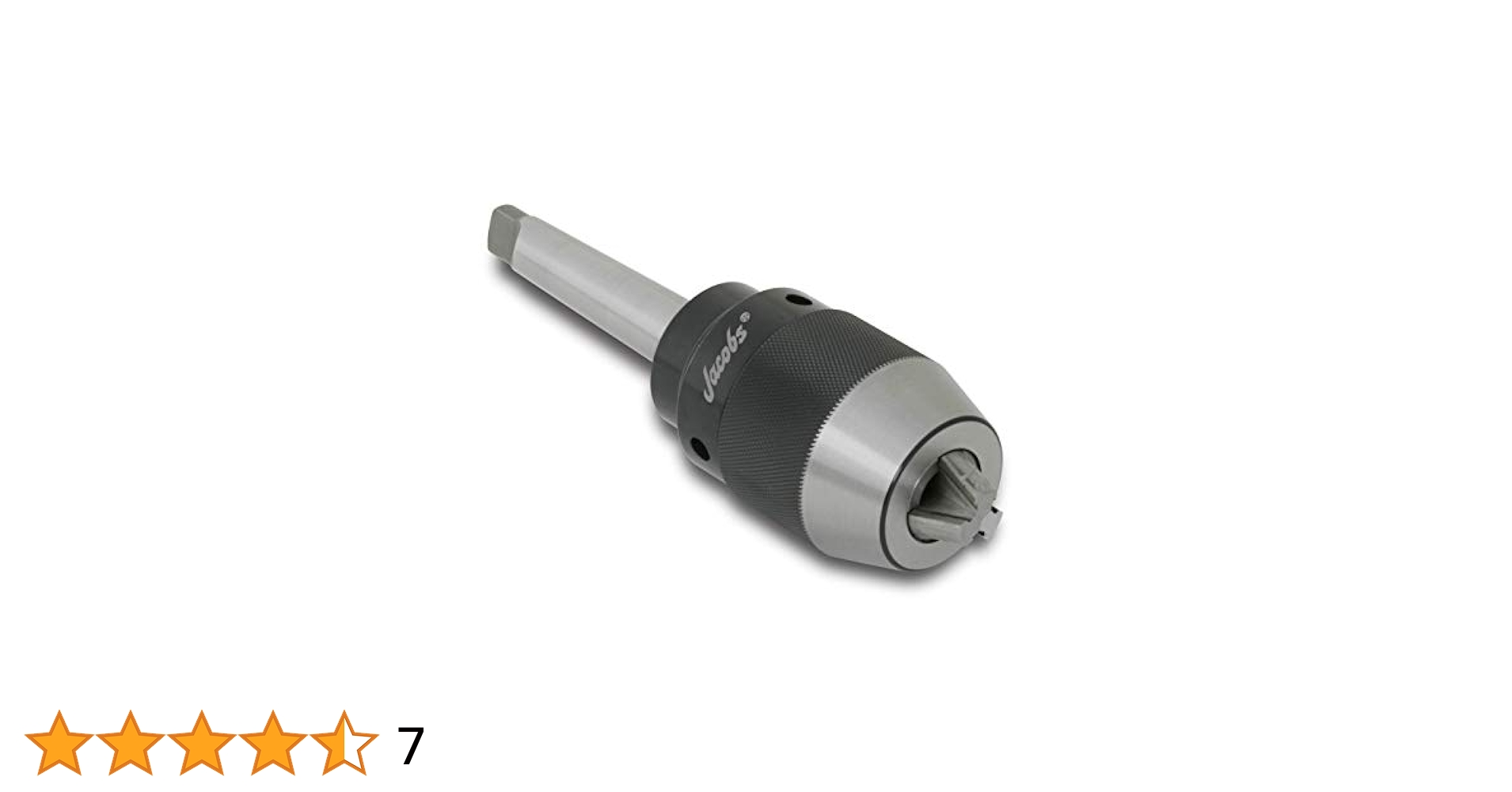jw Jacobs Chuck 9682D High Precision Model Taper Mounted