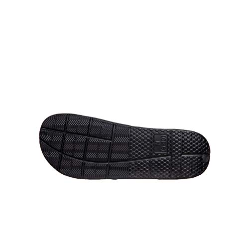 Image of FOCO mens NFL Team Cropped Big Logo Shower Sport Slide Flip Flop Sandals