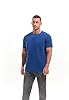 RONOMO Men's Solid Color Comfortable T-Shirt(JS Blue 4XL) #3