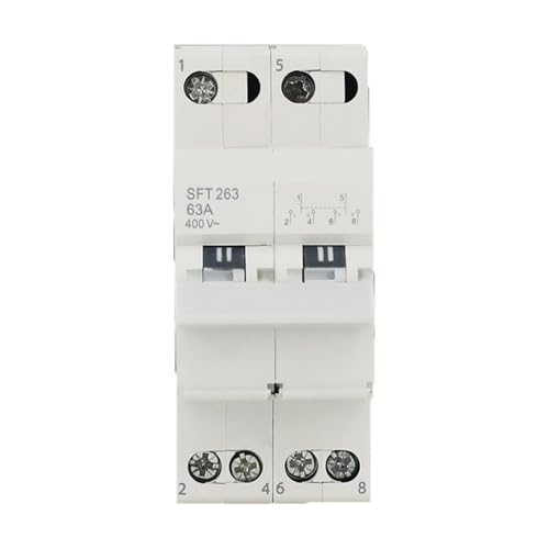 Commutateur de source manuel 63A pour protéger votre maison lors des coupures