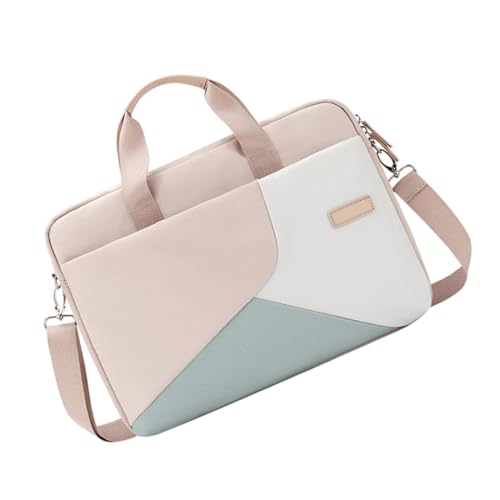 Gatuida Laptop Bag Business Briefcase with Shoulder Strap Lightweight Computer Storage Pouch for Travel and Office Water Resistant Protective Case for Men and Women Khaki