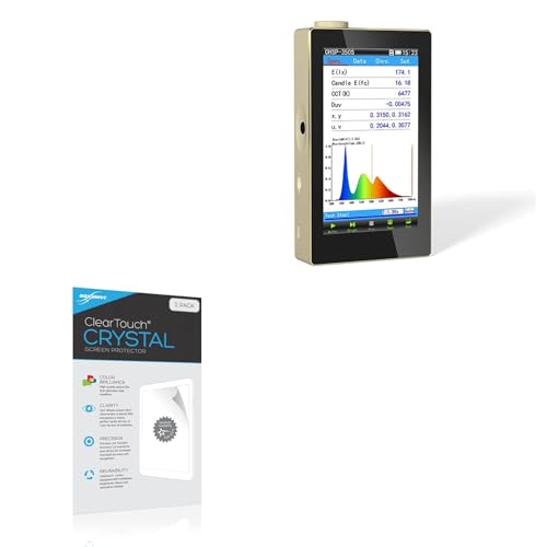 BoxWave Screen Protector Compatible with Hopoocolor Spectrometer OHSP350 - ClearTouch Crystal (2-Pack), HD Film Skin - Shields from Scratches